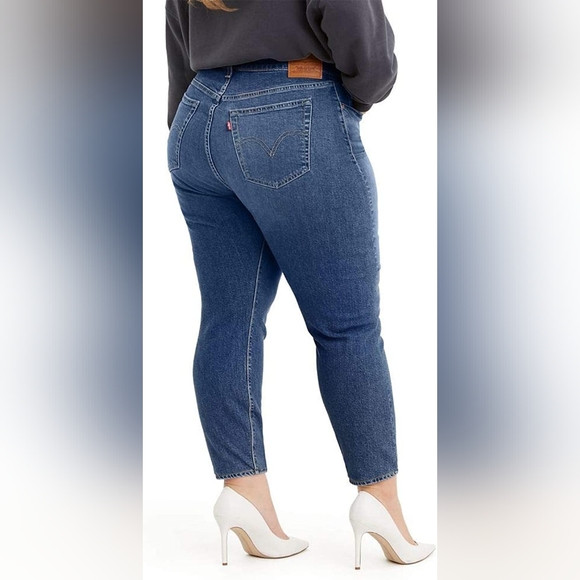 Levi's Wedgie Plus Size Skinny Ankle Jeans Size 22W - Picture 2 of 16